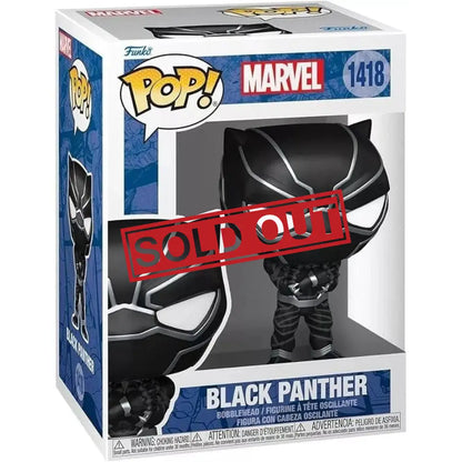 Black Panther Funko Pop figure in box.