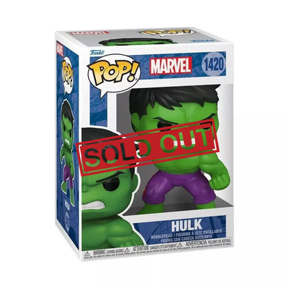 Hulk Funko Pop figure.