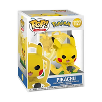 Funko pop yellow vinyl pokémon pikachu figure model 1127 from the funko pop pokemon pikachu series