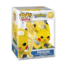 Funko pop yellow vinyl pokémon pikachu figure model 1127 from the funko pop pokemon pikachu series
