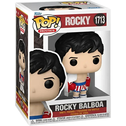 Rocky Balboa Funko Pop figurine in box.