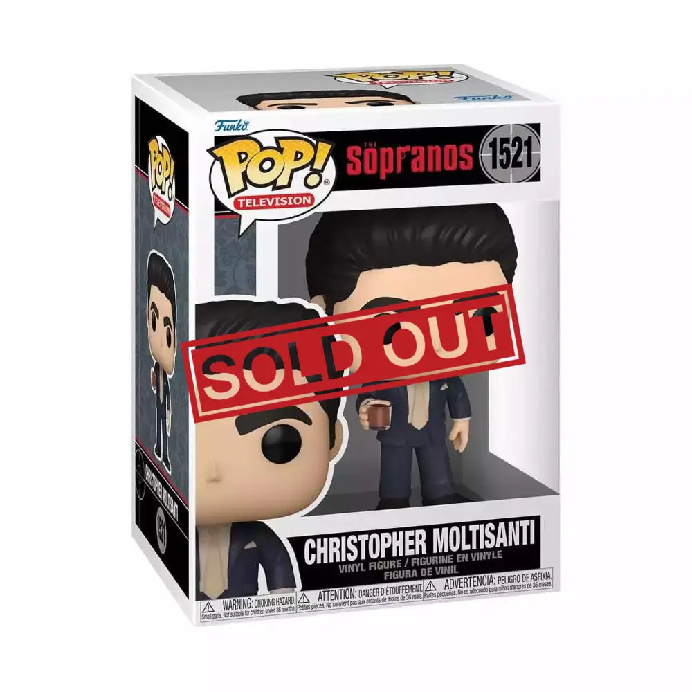 Christopher Moltisanti Funko Pop figure.