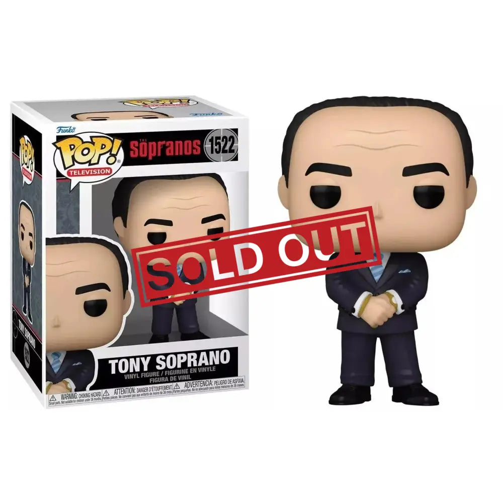 Tony Soprano Funko Pop figure.