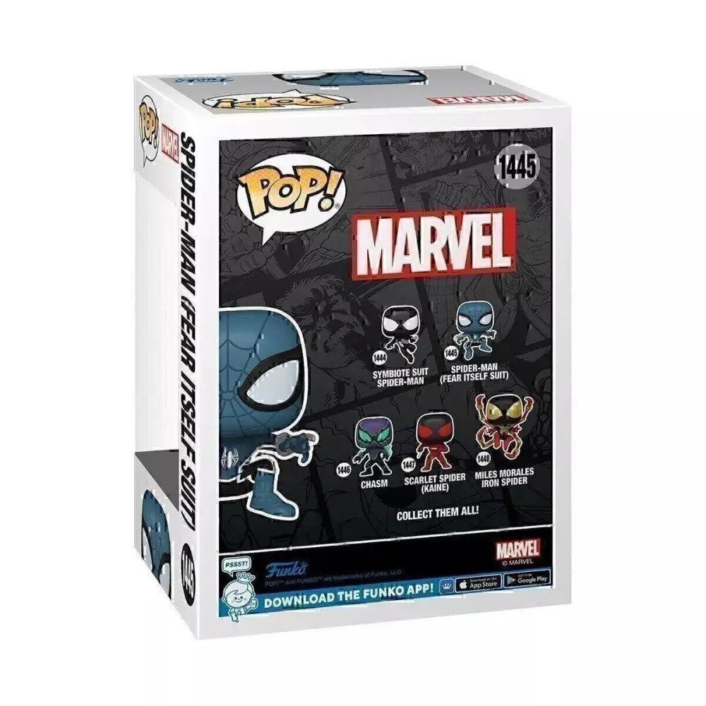 Spider-Man Funko Pop box.