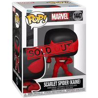 Scarlet Spider Funko Pop figure.