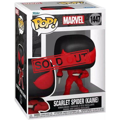 Scarlet Spider Funko Pop figure.