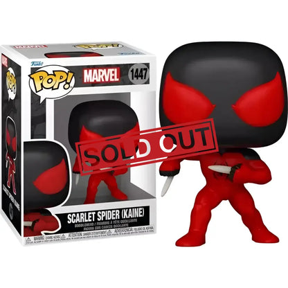 Scarlet Spider Funko Pop figure.