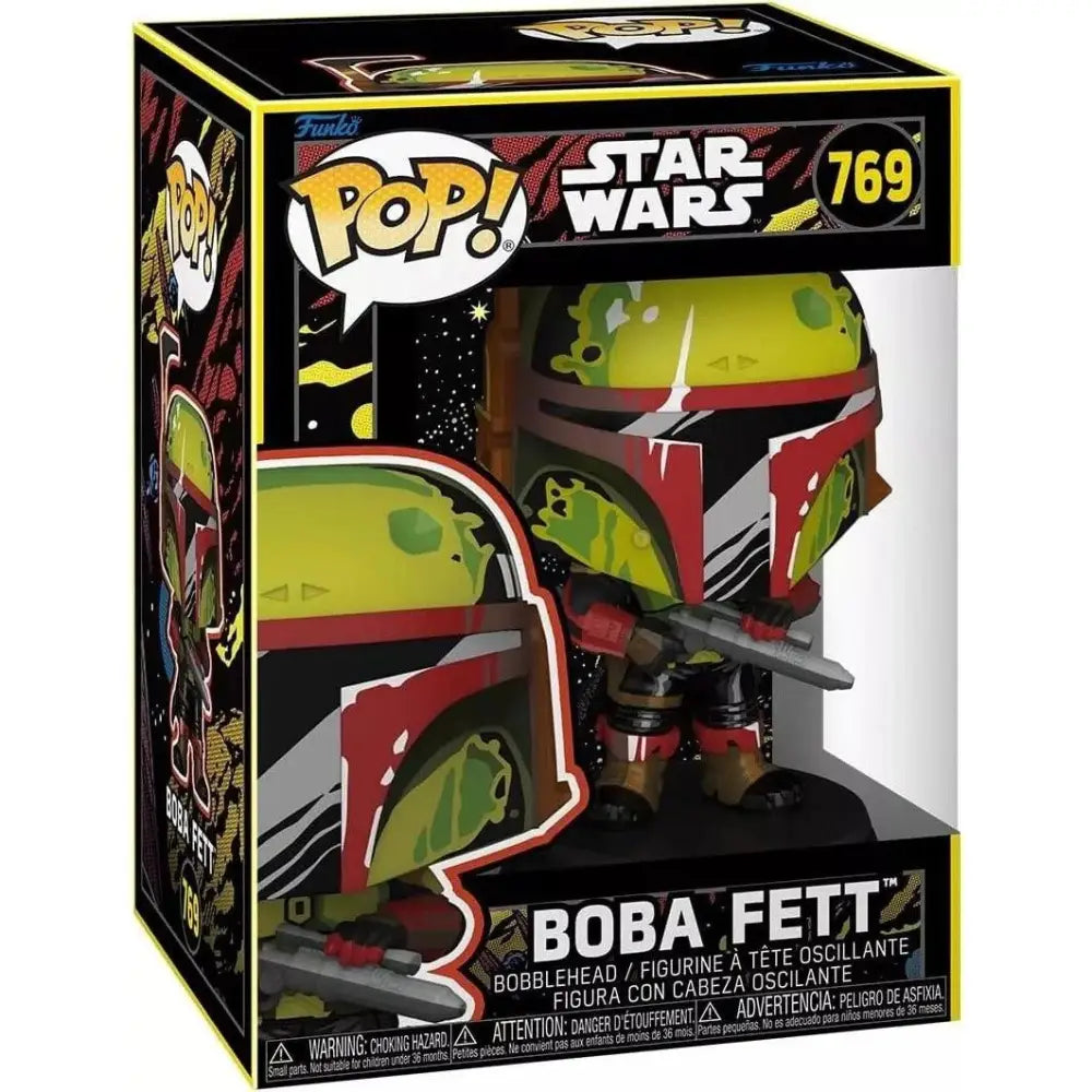 Boba Fett Funko Pop figure.