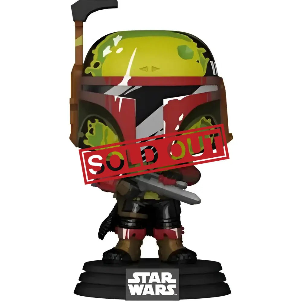 Funko Pop Boba Fett figurine.
