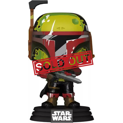 Boba Fett Funko Pop figure.