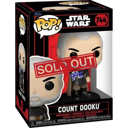 Count Dooku Funko Pop figure.
