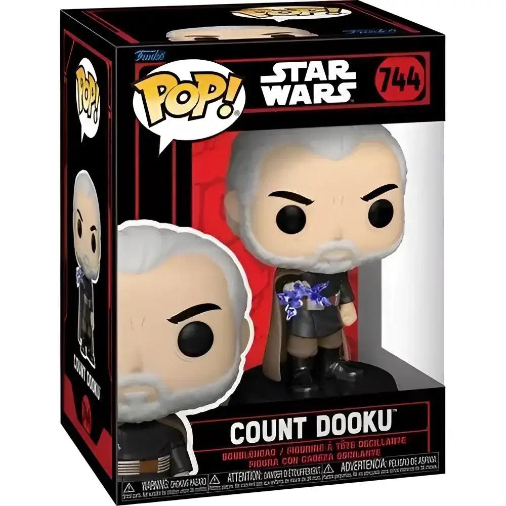Count Dooku Funko Pop figure.
