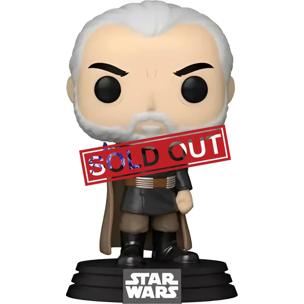 Count Dooku Funko Pop figure.
