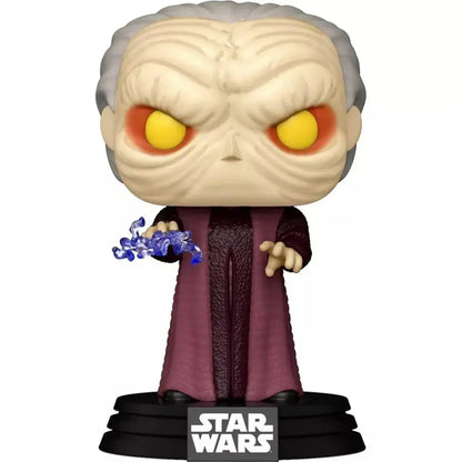 Emperor Palpatine Funko Pop figure.