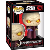 Emperor Palpatine Funko Pop figure.