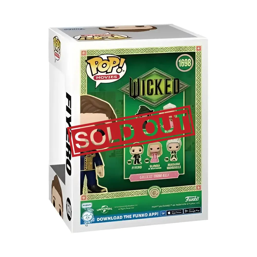 Wicked Funko Pop box.