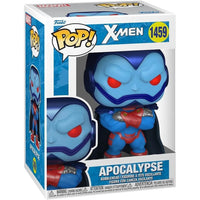 Blue and red apocalypse funko pop! Figure with a head that moves.