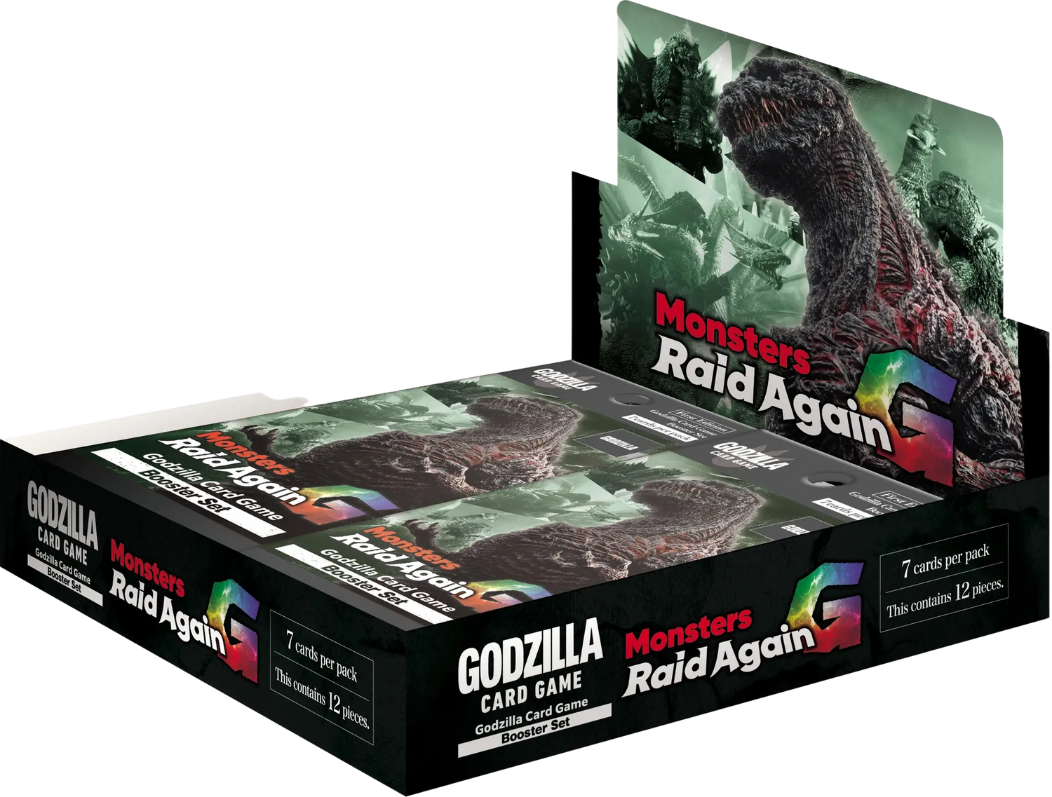 Godzilla card game box set.
