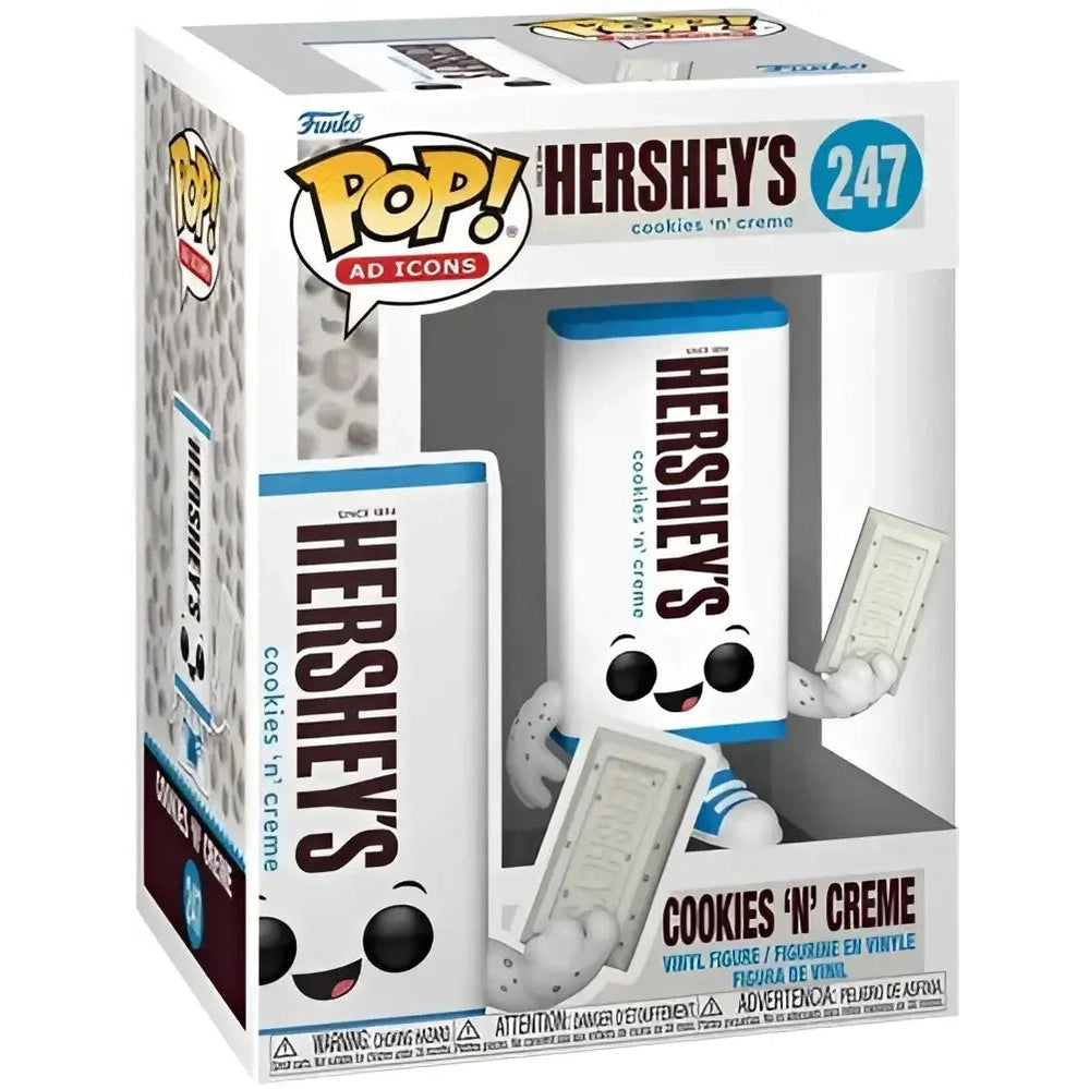 Hershey’s Cookies ’n’ Creme Funko Pop figure in box.