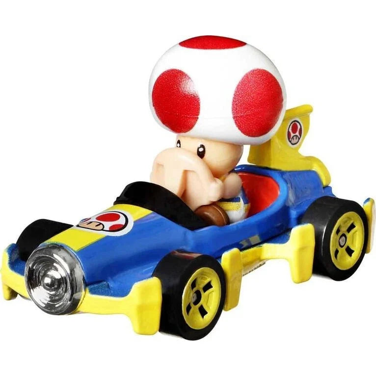Super mario toad kart toy car.