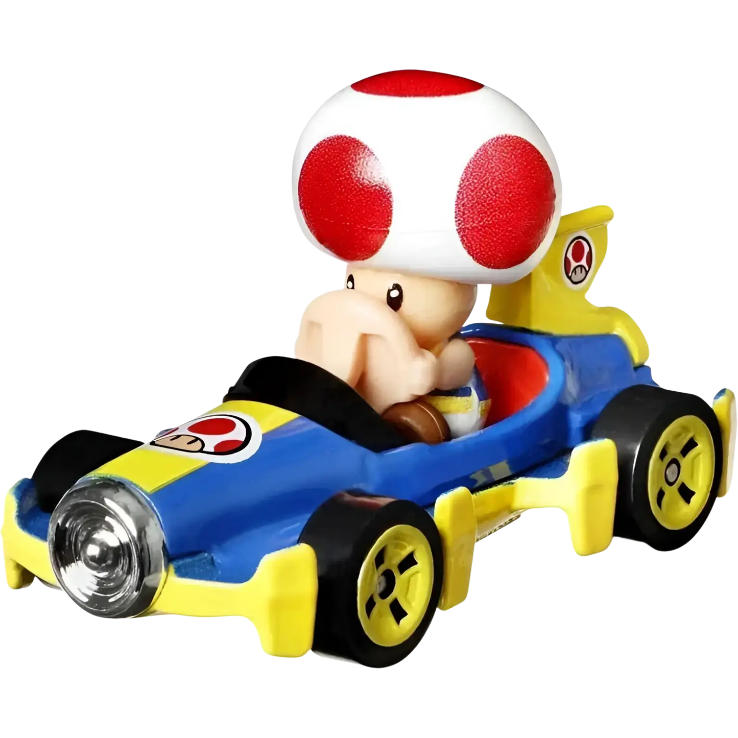 Super mario toad kart toy car.
