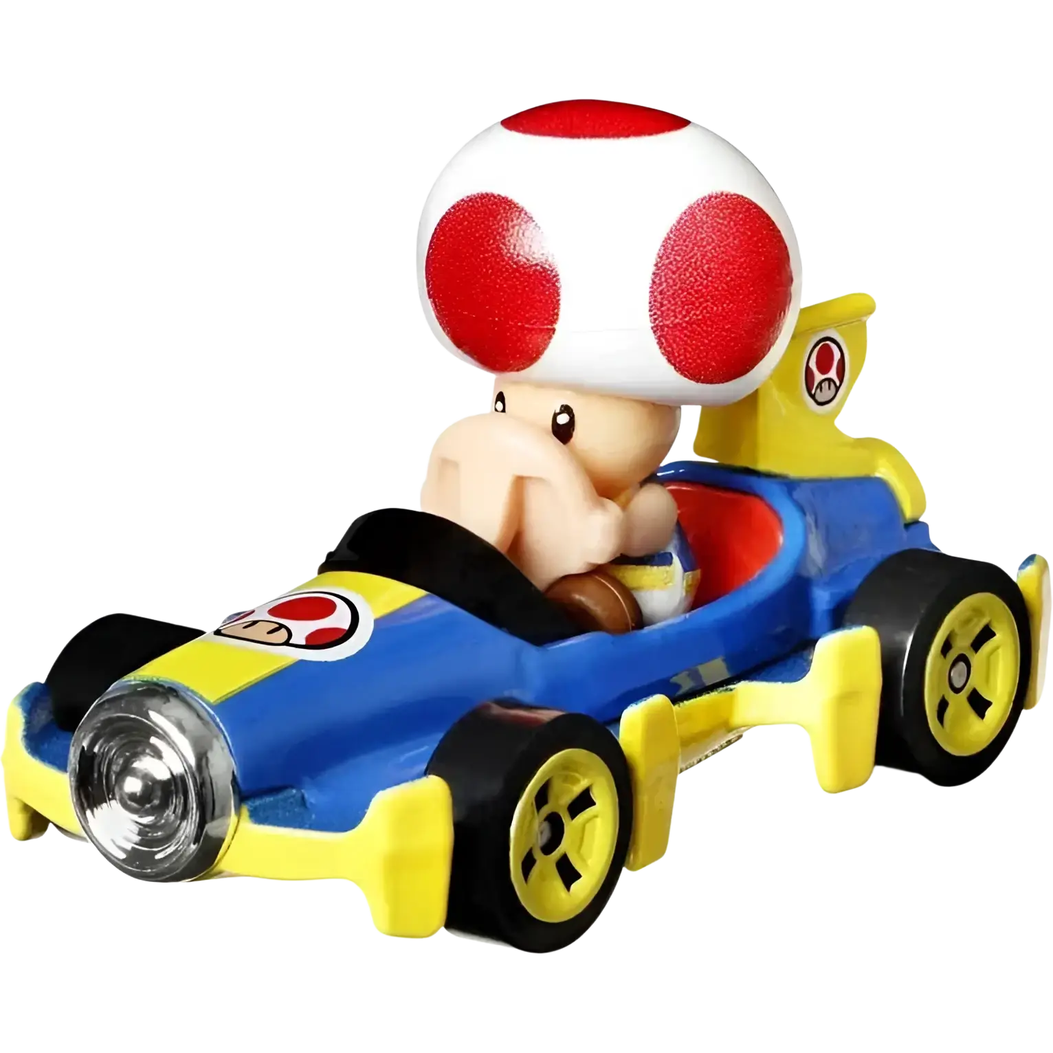Super mario toad kart toy car.