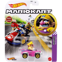 Hot wheels mario kart wario badwagon toy car.