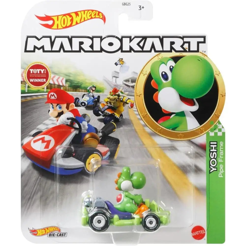 Hot Wheels Mario Kart 1:64 Yoshi Pipe Frame