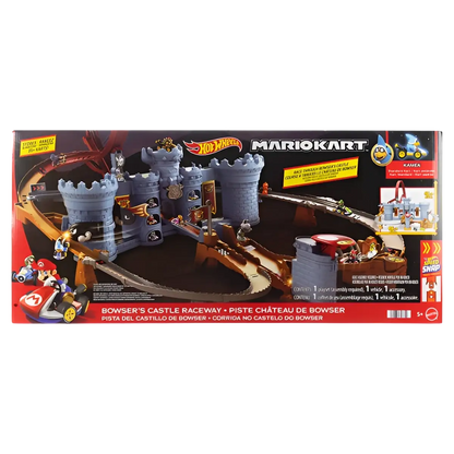 Hot Wheels Mario Kart Bowser’s Castle Raceway playset.
