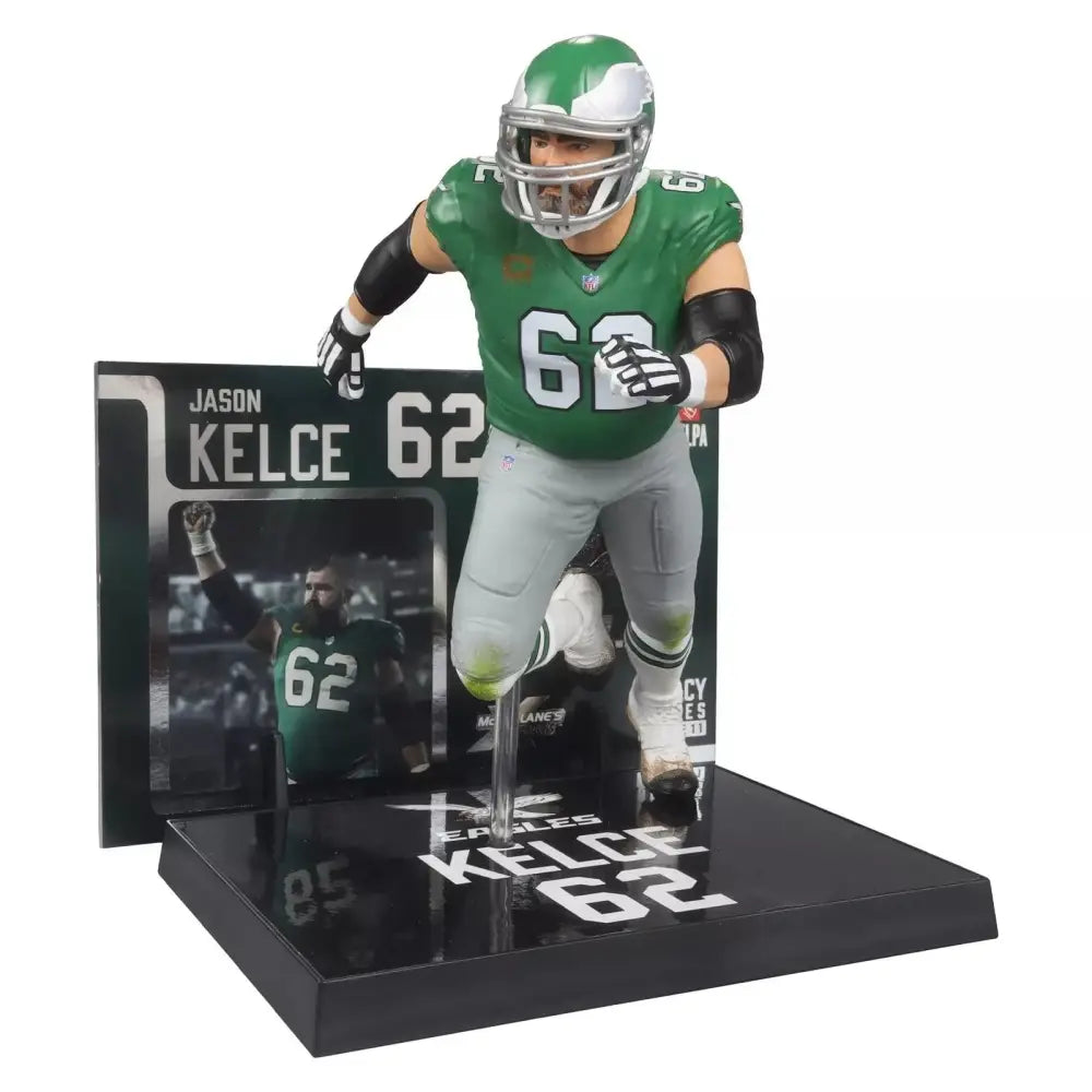 Jason Kelce figurine.
