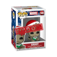 Christmas Groot Funko Pop.