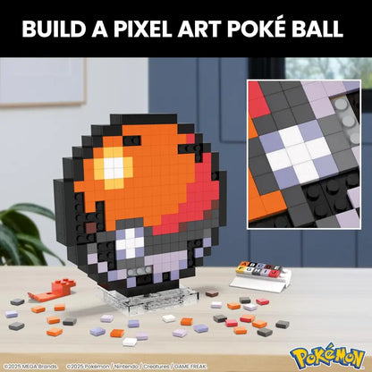 Pixel art poke ball