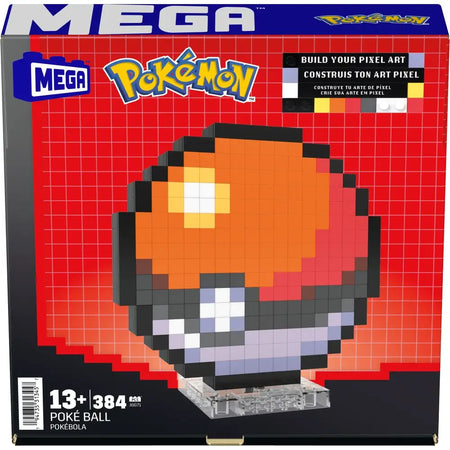 Mega pokémon poke ball building set.