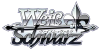 A monochrome logo for a collectible card game.