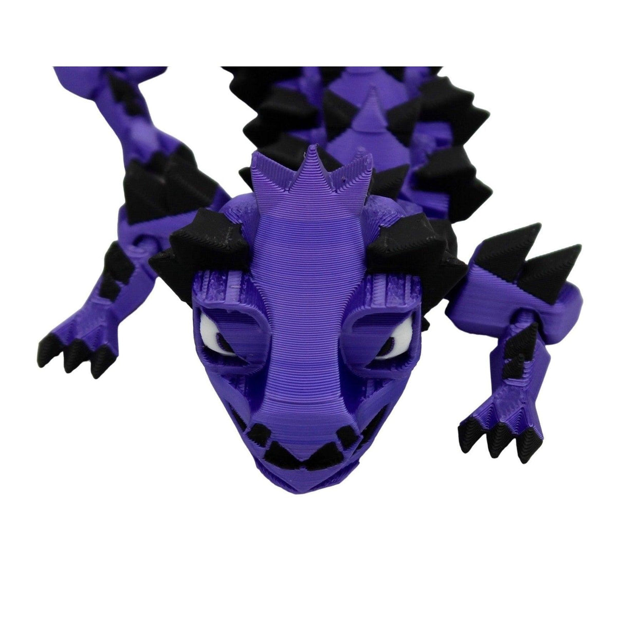 Multicolor Alchemist Dragon Fidget Toy - 3D Printed Articulated Dragon - Alchemist Cards & Games