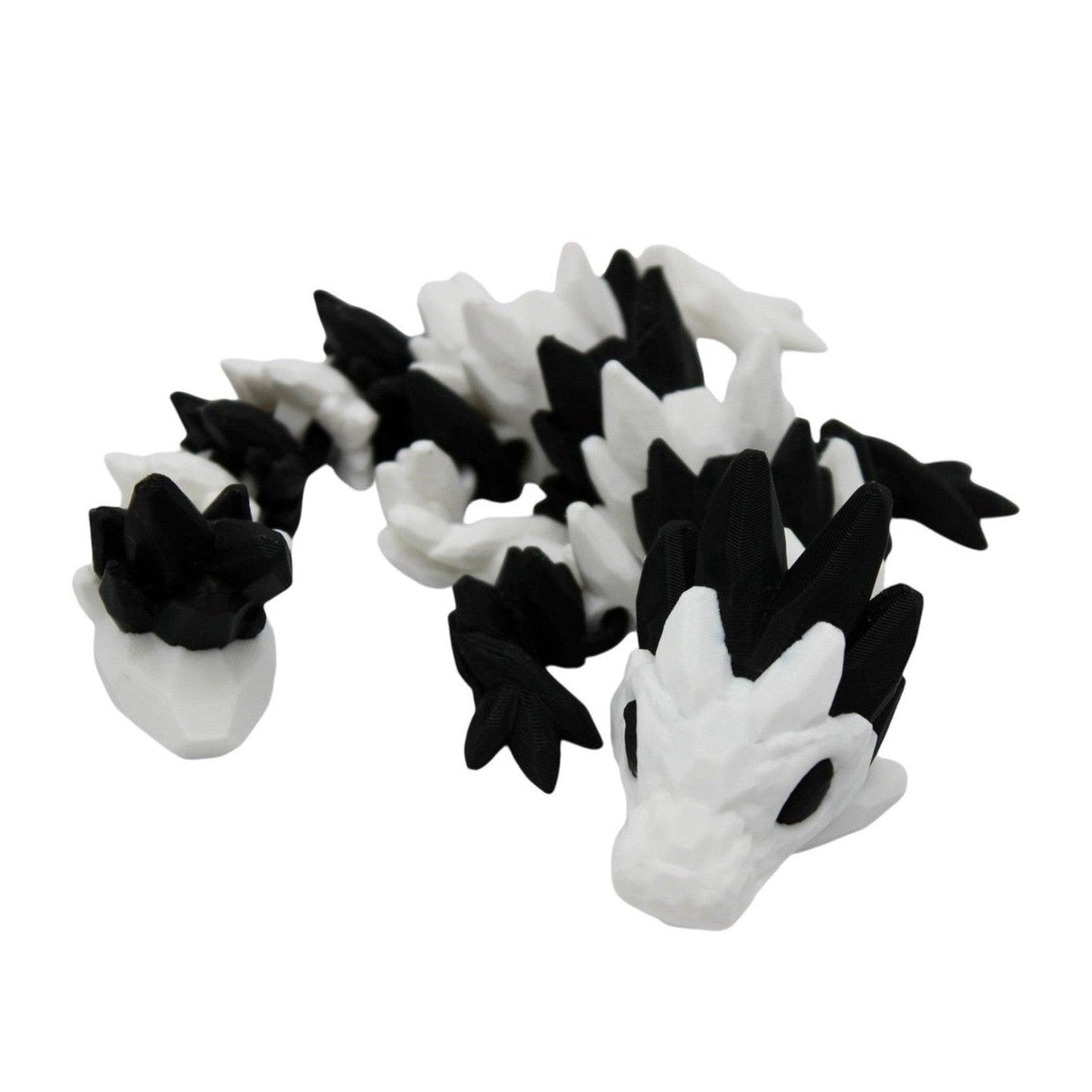 Multicolor Baby Gemstone Dragon Fidget Toy - 3D Printed Articulated Dragon - Alchemist Cards & Games