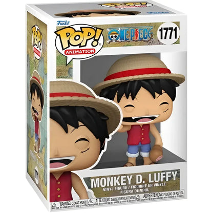 One Piece Luffy funko pop vinyl figure number 1771 features colorful animation design collectible vinyl figure