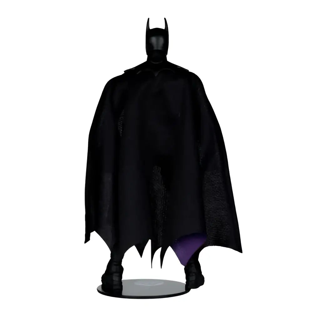 Page punchers w13 batman 89 black action figure with textured cape and purple lining on circular base for comic book fans