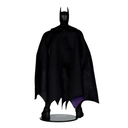 Page punchers w13 batman 89 black action figure with textured cape and purple lining on circular base for comic book fans