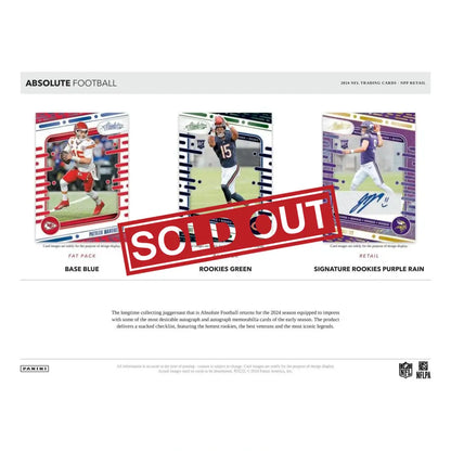 Football trading cards.