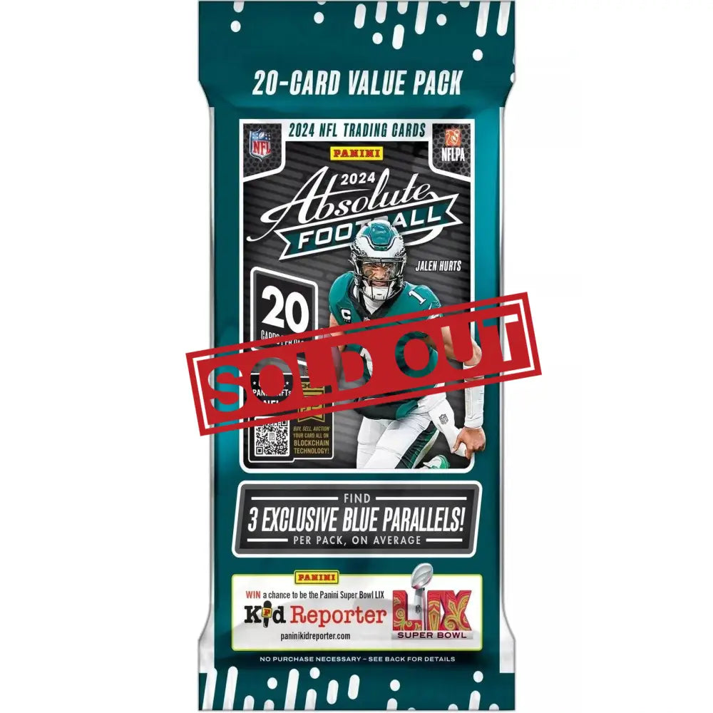 2024 Absolute Football card pack.