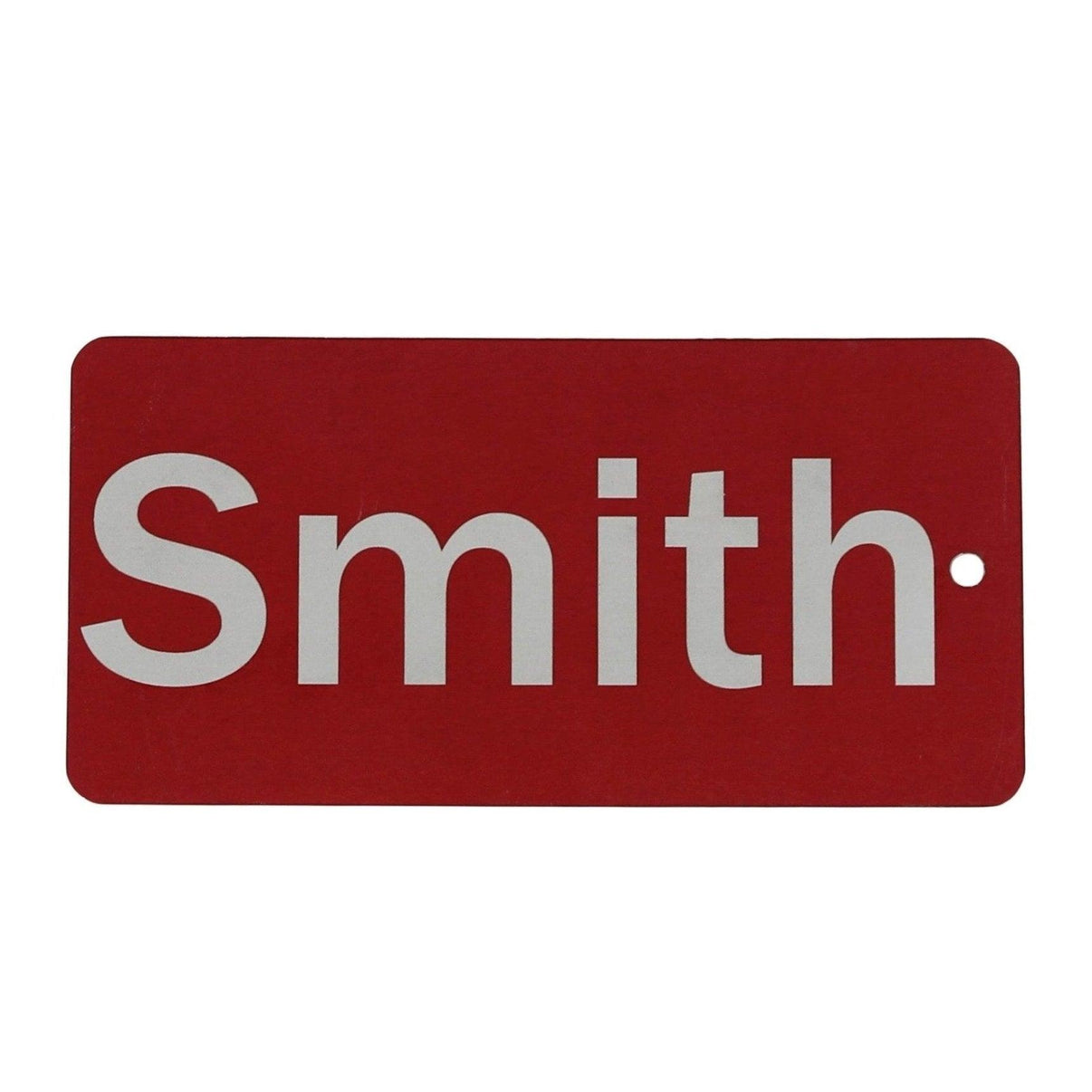 Personalized Aluminum Luggage Tag, Engraved Aluminum Tag - Travel Gift, Bag ID, Custom Images, Logos, Suitcase tag, Backpack tag - Alchemist Cards & Games