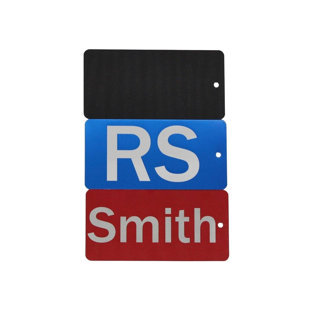 Personalized Aluminum Luggage Tag, Engraved Aluminum Tag - Travel Gift, Bag ID, Custom Images, Logos, Suitcase tag, Backpack tag - Alchemist Cards & Games