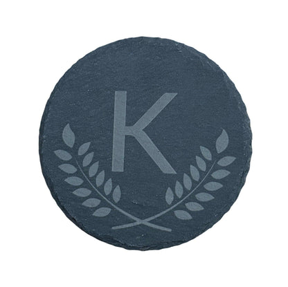 Personalized Engraved Coaster, Slate Drink Coasters, Engraved Table Protection, Unique Gift