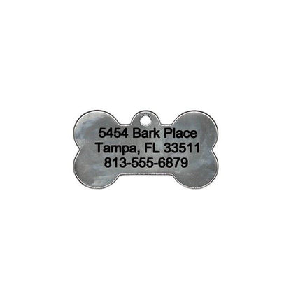 Personalized Stainless Steel Dog Tag, Engraved Pet ID Tag, Custom Deep Engraving, Customized Pet Necklace, Pet Lover Gift - Alchemist Cards & Games