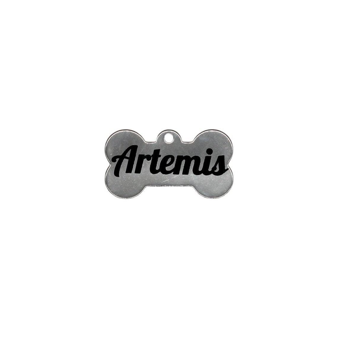 Personalized Stainless Steel Dog Tag, Engraved Pet ID Tag, Custom Deep Engraving, Customized Pet Necklace, Pet Lover Gift - Alchemist Cards & Games