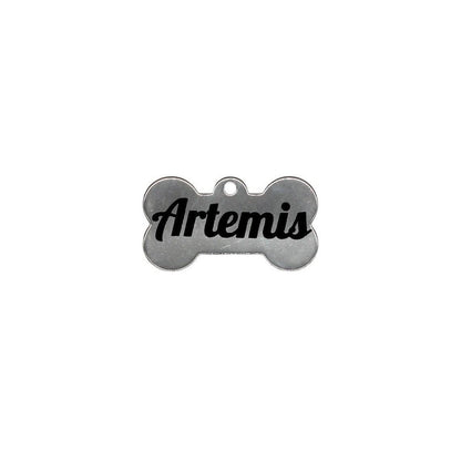 Personalized Stainless Steel Dog Tag, Engraved Pet ID Tag, Custom Deep Engraving, Customized Pet Necklace, Pet Lover Gift - Alchemist Cards & Games
