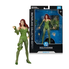 Poison ivy dc classic #62 7-inch action figure in green vine-covered design packaged in mcfarlane collector edition box