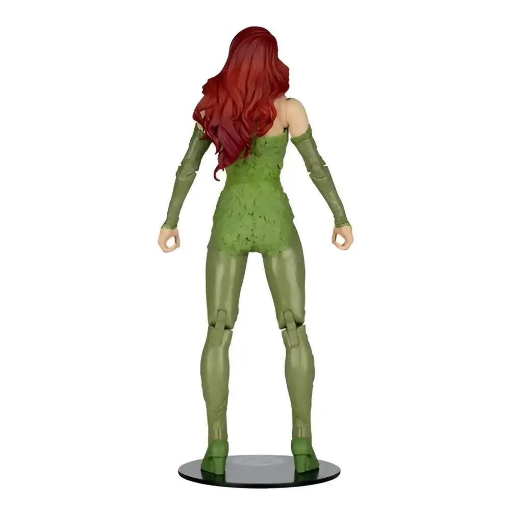 Poison ivy dc classic 62 7-inch scale action figure with long red hair and detailed green textured pvc bodysuit by mcfarlane