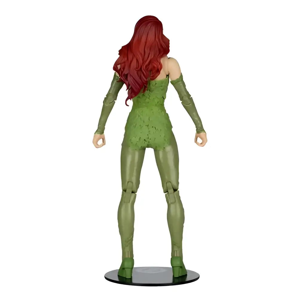 Poison ivy dc classic 62 7-inch scale action figure with long red hair and detailed green textured pvc bodysuit by mcfarlane